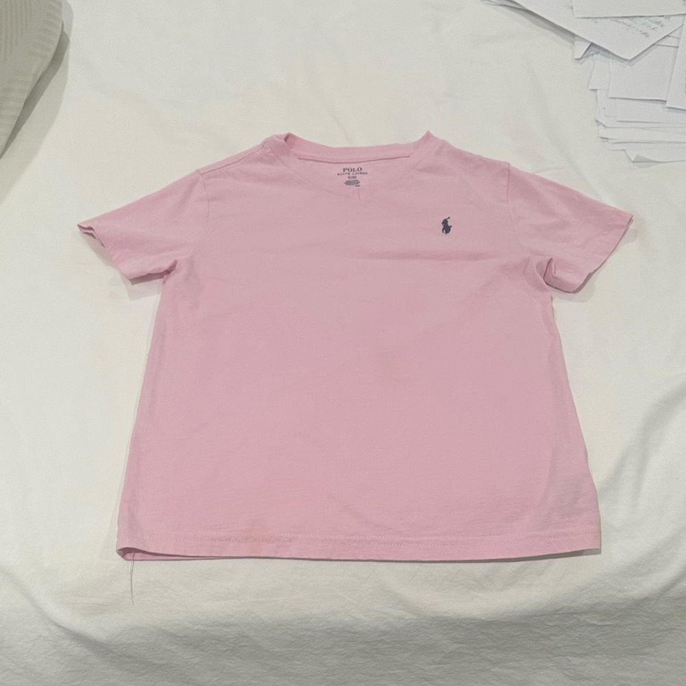 Polo by Ralph Lauren Kids Pink Short Sleeve Tee